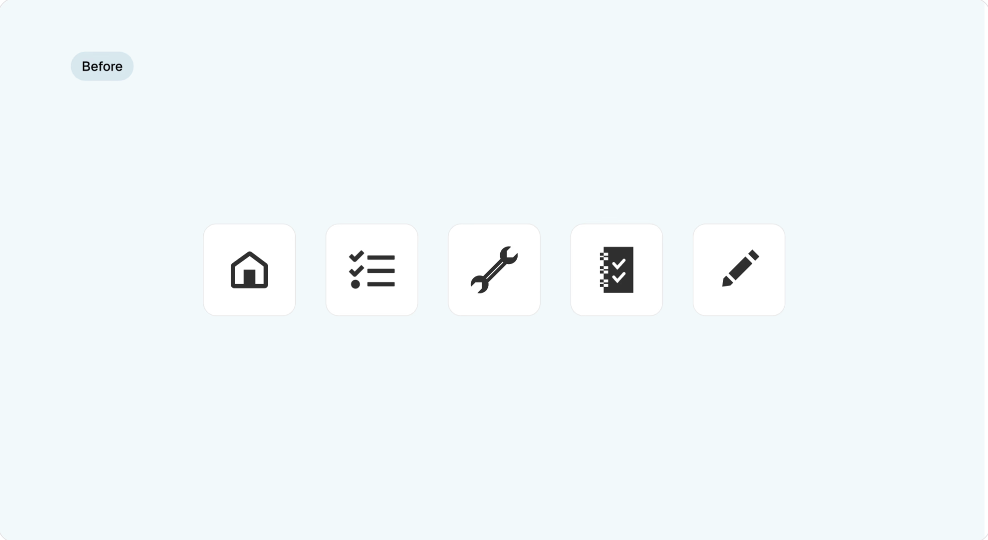 Icons before