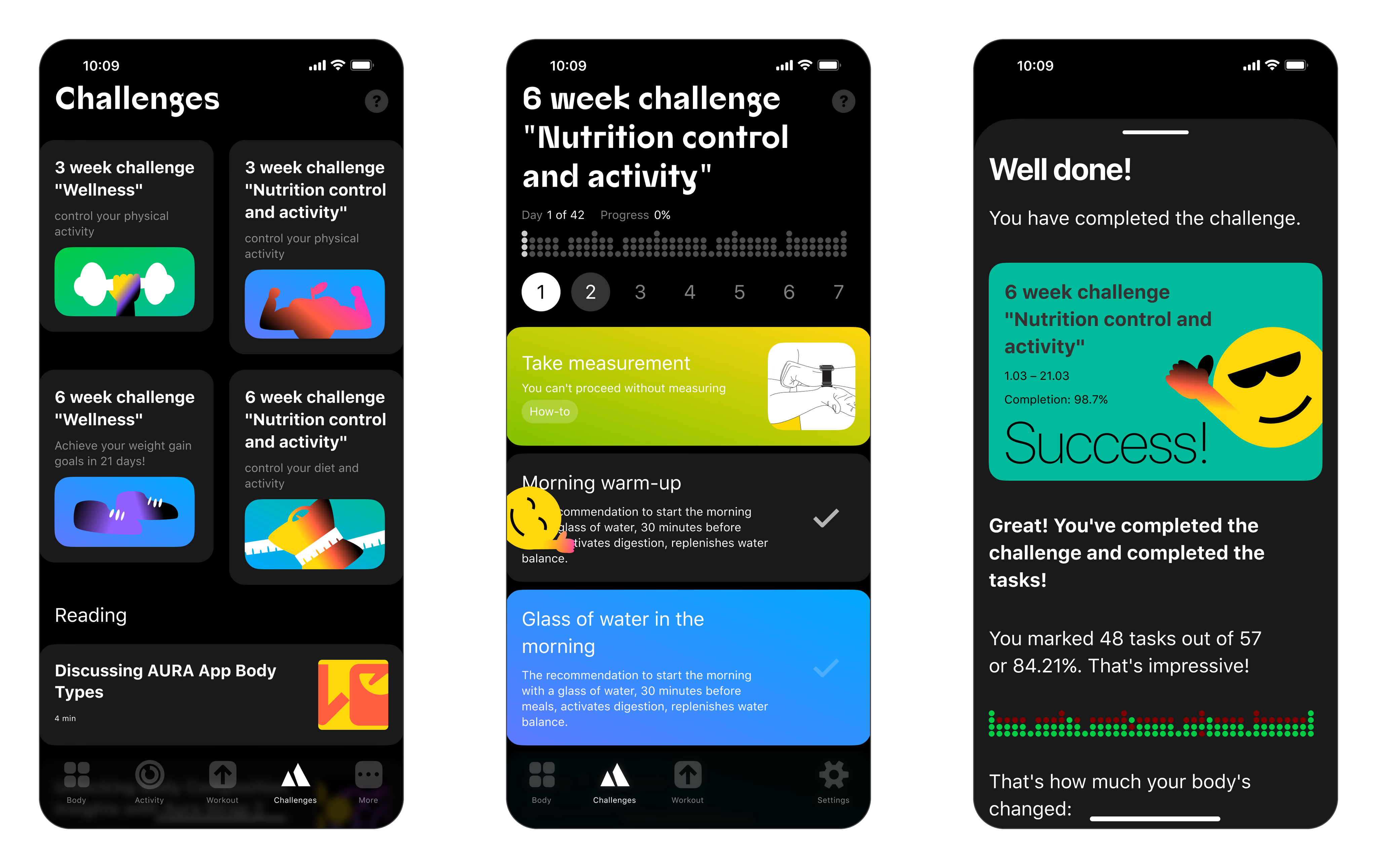 Challenges flow on iPhone