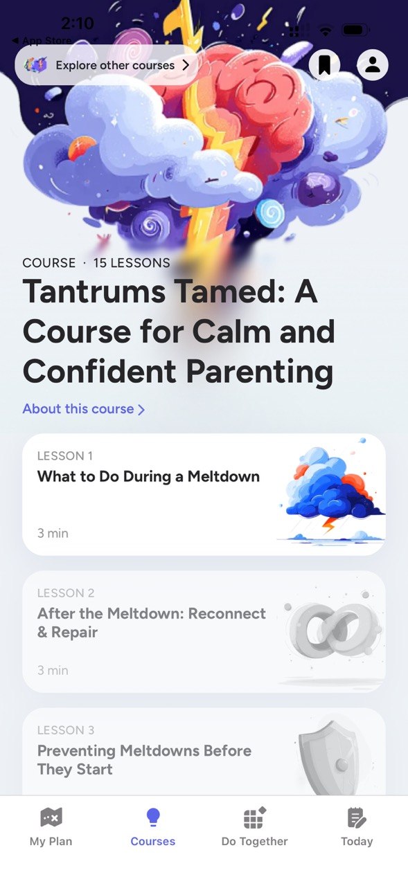 Savvy — course screen