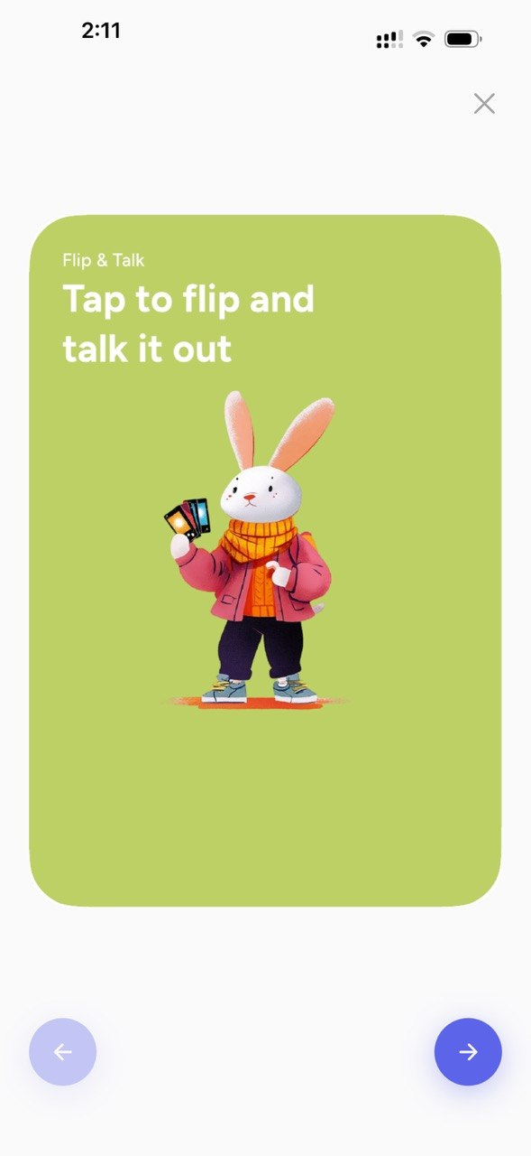Savvy — Flip & Talk prompt